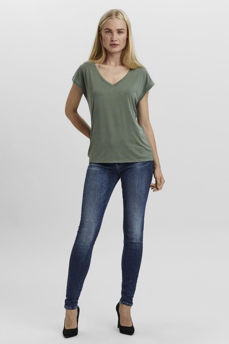 Vero Moda vmfilli ss v-neck tee ga noos